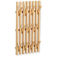 ZELLER Clothes rack bamboo, 25,5 × 3,5 × 50 cm - Coat Hanger