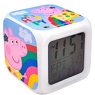 Euroswan Digital alarm clock rainbow - Peppa Pig - Alarm Clock