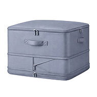 Verk 27724 Clothes storage bag, 70 l, grey - Storage Box