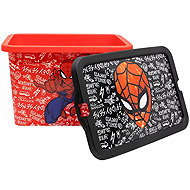 Marvel Plastic Toy Storage Box with Lid - Storage Box