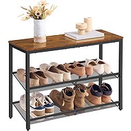 Songmics and Vasagle Melas 53 cm, black-brown - Shoe Rack