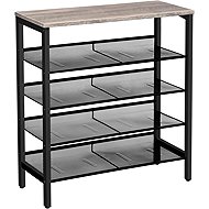 Songmics and Vasagle Ormio 85 cm, black and grey - Shoe Rack