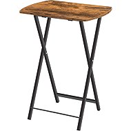 Songmics a Vasagle Folding table Fiona 48 cm, brown-black - Side Table