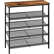 Songmics and Vasagle Melas 81 cm, black-brown - Shoe Rack