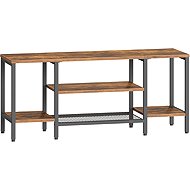 Songmics and Vasagle TV table Werry 120 cm, black-brown - TV Table