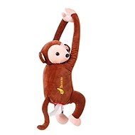 Zaparkorun Wet wipes and tissues case - monkey - brown - Hand Towel Dispenser