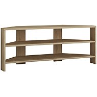 Houseland Thales TV stolek rohový, dub černý - TV Table