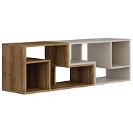 Houseland TV stolek Glis dub, hnědo-béžový - TV Table