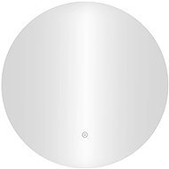 ModernHome VKM-ECO Kulaté nástěnné LED zrcadlo 80 cm, 3 barvy světla - Mirror