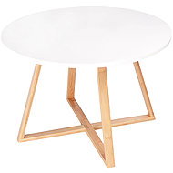 ModernHome RH1902 Konferenční stolek 60 cm, bílý - Coffee Table