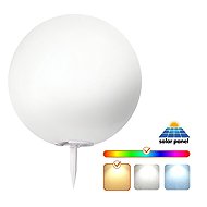 KOBI Light Solar LED Garden Ball 40cm RGB 3000K - Garden Lighting