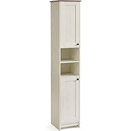 Songmics and Vasagle Slimy Tall Bathroom Cabinet 30cm Rustic, White - Bathroom Cabinet