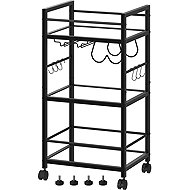 Houseland Phil Black - Food Serving Trolley