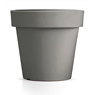 Prosperplast LEXO ROUND DLR 800 Flower Pot, Grey Stone - Flower Pot