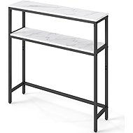 Songmics a Vasagle Konzolový stolek Crem 80 cm černý/bílý - Console Table