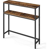 Songmics and Vasagle Crem Console Table 80cm Black/Brown - Console Table