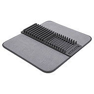 Verk 07496 Folding Dish Drainer with Mat 57 × 40cm, Grey - Draining Board