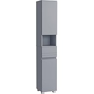 Vasagle Mista Bathroom Cabinet, Grey - Bathroom Cabinet