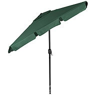 MultiGarden SL-UM019 Rectangular Tilting Garden Parasol, 200 × 130cm, Green - Sun Umbrella