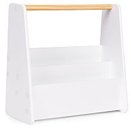 ECOTOYS FH-KF230052 Montessori Children's Bookshelf 42.5 × 40 × 18 cm, white - Bookshelf