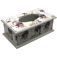 Goba Tissue Box Lavender Fleur 2001143 - Tissue Box