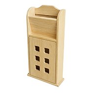 SHARK Key Cabinet with Compartment, 190 × 60 × 370mm - Key Box