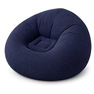 Verk Inflatable Velour Armchair, Dark Blue - Inflatable Chair