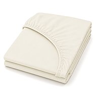 Mobytex ENTUZIA Mako-Jersey 90 × 200cm, Moonlight - Bedsheet