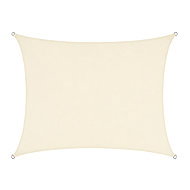 MultiGarden 19196 Sun Shade 5 × 5m, Beige - Shade Sail