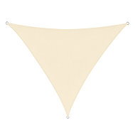 MultiGarden 19190 Sun Sail 3 × 3 × 3m, Beige - Shade Sail