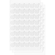 Rebel NAR0491 Double-Sided Self-Adhesive Dots 10mm, 144 pcs, Transparent - Duct Tape