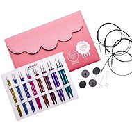 KnitPro Zing DELUXE Set of 13cm Interchangeable Metal Knitting Needles - Knitting Needle