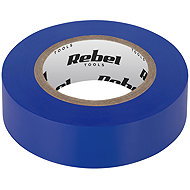 Rebel NAR0438 PVC Electrical Insulation Tape 19mm × 18m, Blue - Electrical Tape
