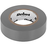 Rebel NAR0428 PVC Insulation Tape 19mm × 9m, Grey - Electrical Tape