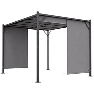 MultiGarden DN-FG-362 Garden Pergola with Side Blinds 3 × 4 m, Grey - Pergola