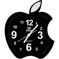 FLEXIO Budík jablko, černý - Alarm Clock