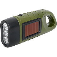 Verk 08381 Solární dynamo LED svítilna, zelená - LED Flashlight