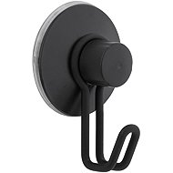 DuraHome Single hook with suction cup, ADDO 41712, black - Bathroom Hook
