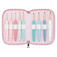 KnitPro Sada ergonomických háčků na háčkování Vybe Deluxe, 9 ks - Hooks
