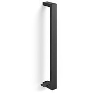 ZACK LINEA Towel Holder, Black - Towel Rack