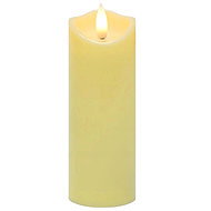 Ruhhy 26484 LED Candle 12.5 × 5 cm, Beige - LED Candle