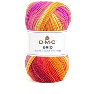 DMC Brio multi-coloured yarn 100g, shade 432 - Yarn