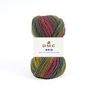 DMC Brio multi-coloured yarn 100g, shade 415 - Yarn