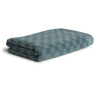 MÖVE Monochrome Check towel 50 × 100 cm, malachite - Towel