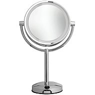 MÖVE Stainless steel illuminated magnifying bathroom mirror - Makeup Mirror