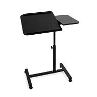 APT SL16 Mobile laptop and projector table 60×40cm, black - Laptop Table
