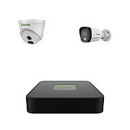 Tiandy complete surveillance kit, 2× 2MP cameras + NVR - Camera System