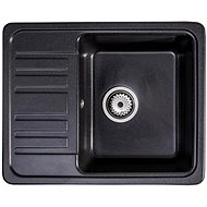 Granisil Bairo 565.5 Black metallic - Granite Sink