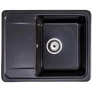 Granisil Cortes 570.5 Black metallic - Granite Sink
