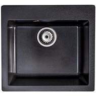 Granisil Eldos 485 Black metallic - Granite Sink
